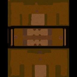 Строители и боец: Война в пустошах - Warcraft 3: Mini map