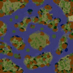 Судьба Океана 1.7z - Warcraft 3: Mini map
