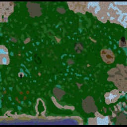 Survivors of Lordaeron 1.66d - Warcraft 3: Mini map
