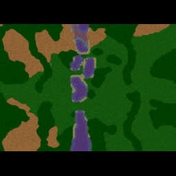 Swarm 1.0 - Warcraft 3: Mini map