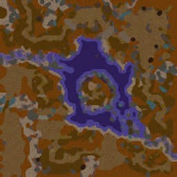 Sylvanas Of Warrior - Warcraft 3: Mini map