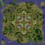 Temple in Dark Eclipse v2.0 - Warcraft 3 Custom map: Mini map