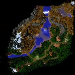 THDotS 0.944 - Warcraft 3: Mini map