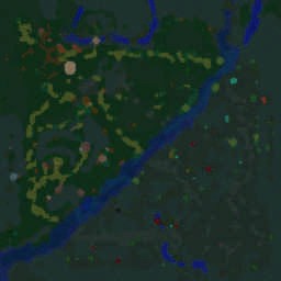 The Battle of Azeroth v1.1b - Warcraft 3: Mini map