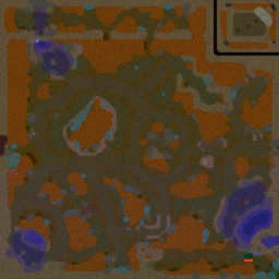 The Butcher 1.5 - Warcraft 3: Mini map