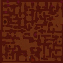 The Cave 1.1 - Warcraft 3: Mini map