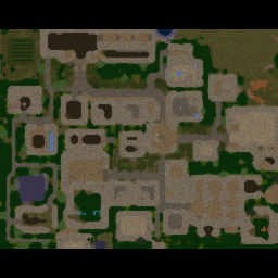 The Corupted City - Warcraft 3: Mini map