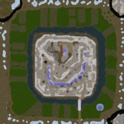 The Fall of Gondolin v2.0 - Warcraft 3: Mini map