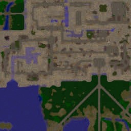 The Fall of Lordaeron v1.1 - Warcraft 3: Mini map