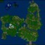 The Fall of Lordaeron v1.4 - Warcraft 3 Custom map: Mini map