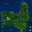 The Fall of Lordaeron v1.7 - Warcraft 3 Custom map: Mini map