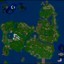 The Fall of Lordaeron v1.8 - Warcraft 3 Custom map: Mini map