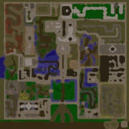 The Fallen Paladin v3.0 - Warcraft 3: Mini map