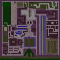 The Fallen Paldin - Warcraft 3: Mini map