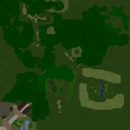 The Flood Part 2 1.7 - Warcraft 3: Mini map