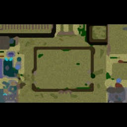 The Forest Battle V 0.1a - Warcraft 3: Mini map