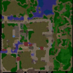 The Forsaken in Trouble - Warcraft 3: Mini map