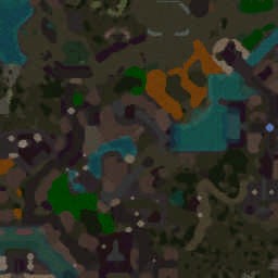 The Four Horsemen of Apocalypse - Warcraft 3: Mini map