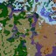 The Kings of War Warcraft 3: Map image