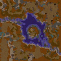 The Last Dreadlord - Warcraft 3: Mini map