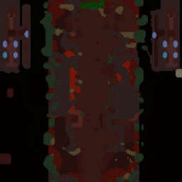 The Overlord 0.99.7e - Warcraft 3: Mini map