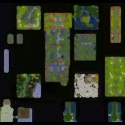 The Tien Kiem Hiep - Warcraft 3: Mini map