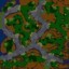 The war in the Jungle 1.1A - Warcraft 3 Custom map: Mini map