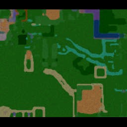 ThunderClan Battle v4.2 - Warcraft 3: Mini map