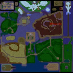 Titan Land - Fall of Deva v1.90 - Warcraft 3: Mini map