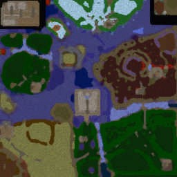 Titan Land - Rise of Kingdoms -TIT - Warcraft 3: Mini map