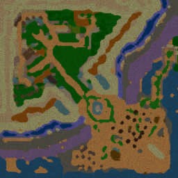 Town Watch II - Warcraft 3: Mini map