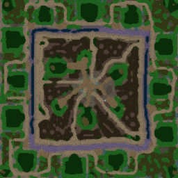 Town. - Warcraft 3: Mini map