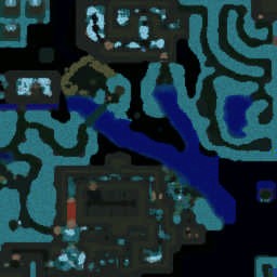Treasure hunters 2 - Warcraft 3: Mini map