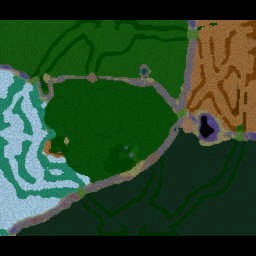 Tree War v1.5 - Warcraft 3: Mini map