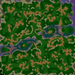 Troll del bosque v8.5 - Warcraft 3: Mini map