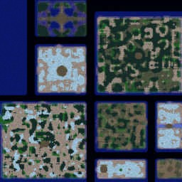 Troll & Elves v.RASMUS - Warcraft 3: Mini map