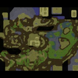 tu dai chien binh 1.0 - Warcraft 3: Mini map