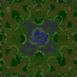 Turtle Forest(Ver 1.24) - Warcraft 3: Mini map