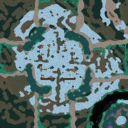 Tuyêt kiê'm Thái hu son 1.0 - Warcraft 3: Mini map