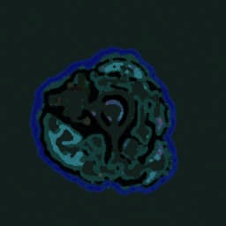 Тюрьма чёрной скалы - Warcraft 3: Mini map