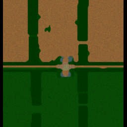 Undead vs Humans 0.27 beta - Warcraft 3: Mini map