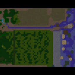 植物大战魔兽 v0.9 - Warcraft 3: Mini map
