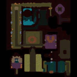 魔獸世界-黑暗神廟v1.09 - Warcraft 3: Mini map