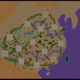 三國志 v1.03 - Warcraft 3: Mini map
