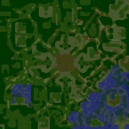 生化狂潮Ⅰ-绝望沙漠v1.26D - Warcraft 3: Mini map