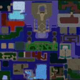 皇家骑士V1.3罪恶王冠 - Warcraft 3: Mini map