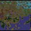 아시아전쟁v2 (9.98c)버전 - Warcraft 3 Custom map: Mini map