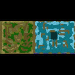 弓箭手小生存v2.04 - Warcraft 3: Mini map