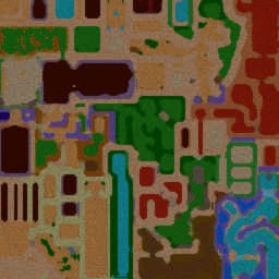 破滅之路V3.00精修最終版 - Warcraft 3: Mini map