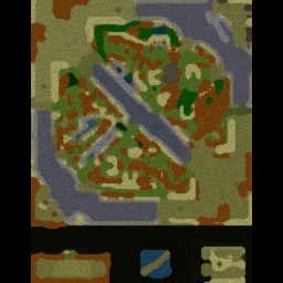 梦の萌战 V4.1C - Warcraft 3: Mini map